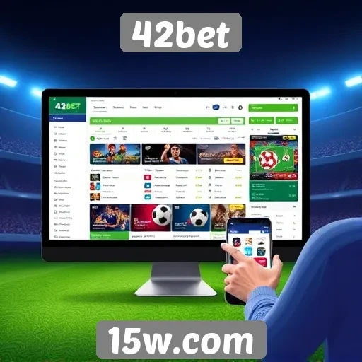 Experiência do usuário no 42bet e sua interface